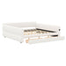Upholstered Platform Bed With USB Charging And 2 Storage Drawers Dreamland