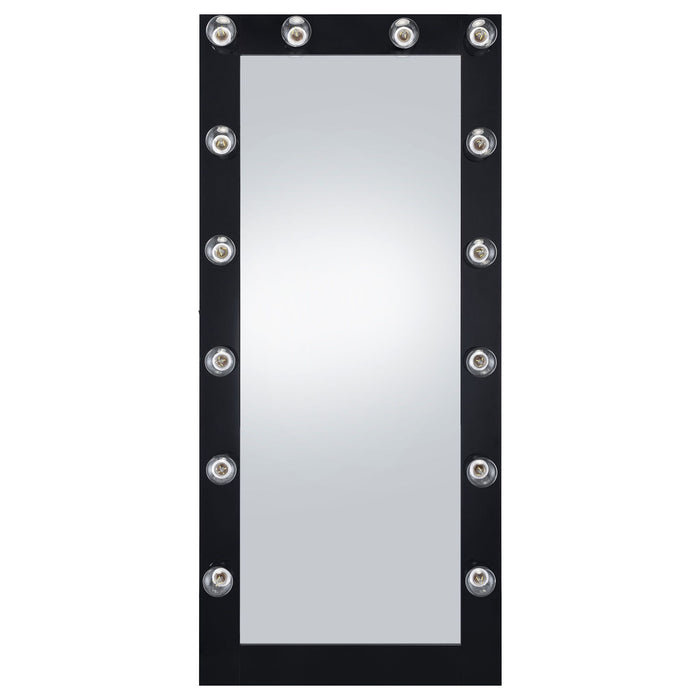 Theron - Floor Mirror With LED Lighting Furniture Max
