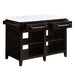 Darwid - Kitchen Island - Marble Top Top & Espresso ACME