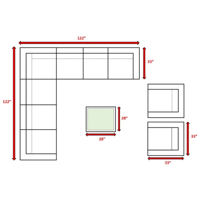Sectional, Stylish Entertainment, Outdoor Living