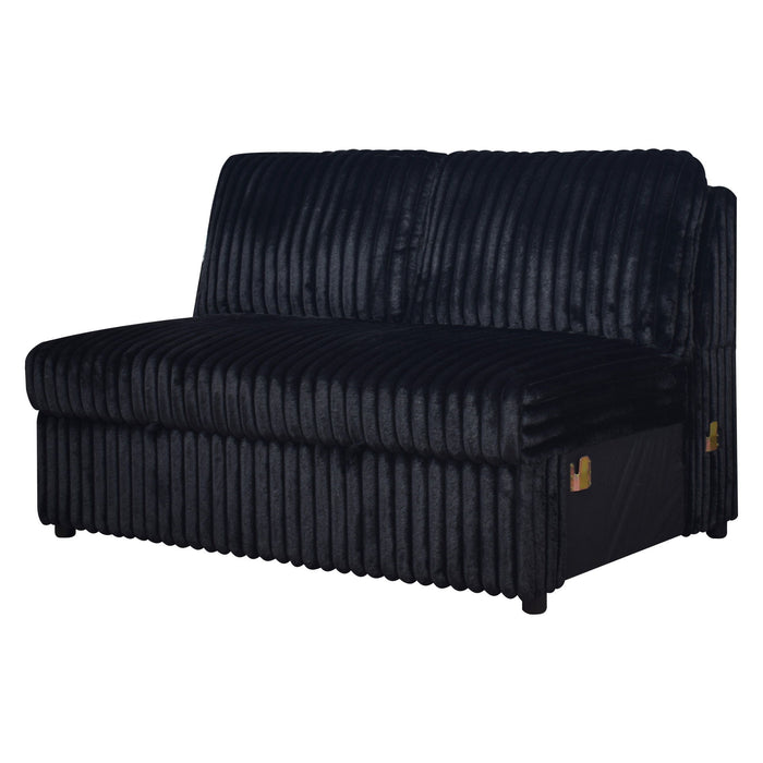 Bliss - Loveseat With Pull Out Bed - Midnight