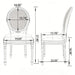 French Country Dining Chairs & Round Back (Set of 2) Home Essentials