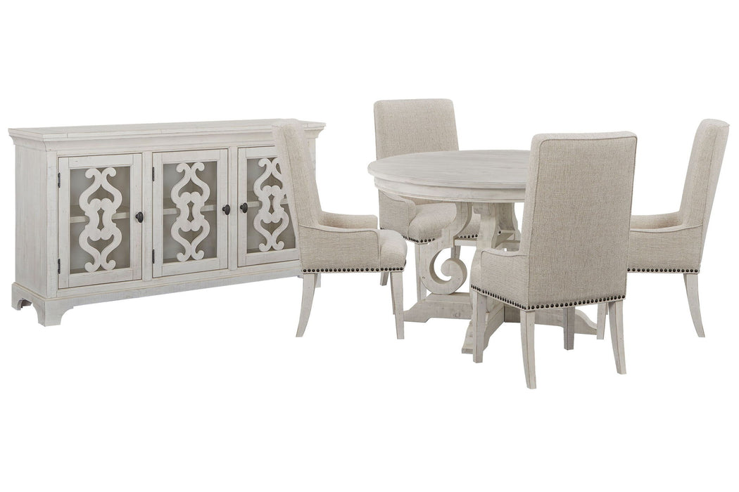 Bronwyn - 48" Round Dining Table Set Magnussen Furniture