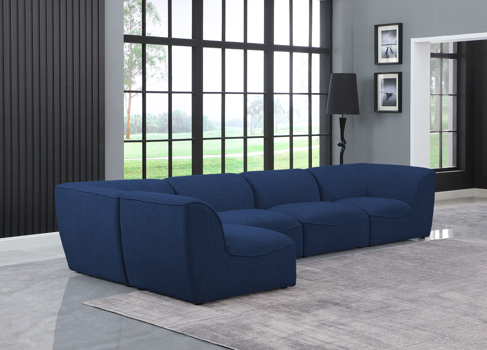 Miramar - Modular Sectional 5 Piece - Navy