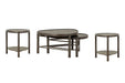 Hadleigh - Shaped Nesting Cocktail Table Set Magnussen Furniture