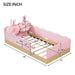 Platform Bed With Animal Pillows And Storage Bags Dreamland