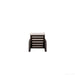 Verona - Seating Lounge Chair (Set of 2) - Dark Espresso / Gray / Off White Home Essentials