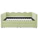 Gingham Daybed With USB Charging Port, Wave-Shaped Design Home Essentials