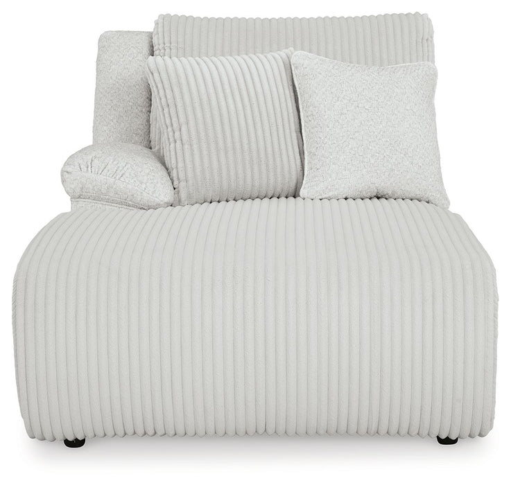 Top Tier - Laf Press Back Chaise - Alloy