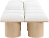Pavilion - 12 Piece Modular Bench With Natural Base Meridian Furniture