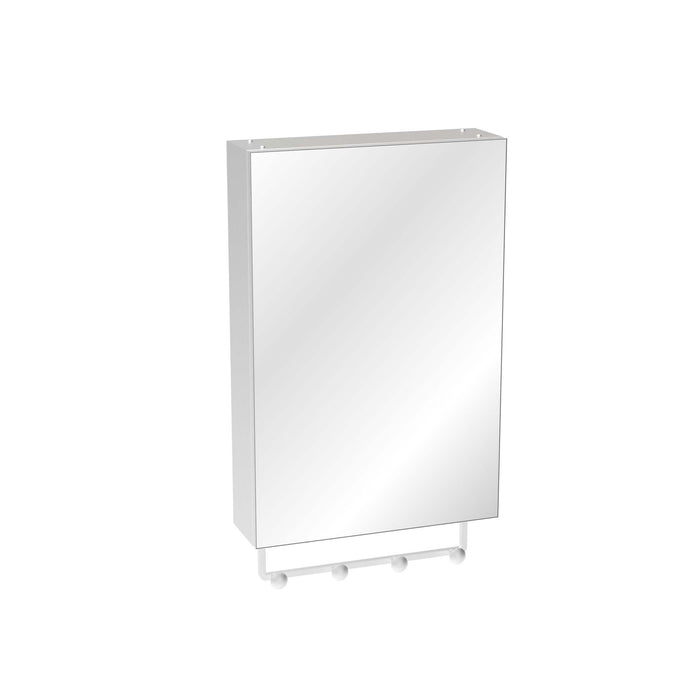 Medicine Cabinet, Wall Mounted Bathroom Mirror With Storage, Adjustable Shelves - Silver Home Essentials