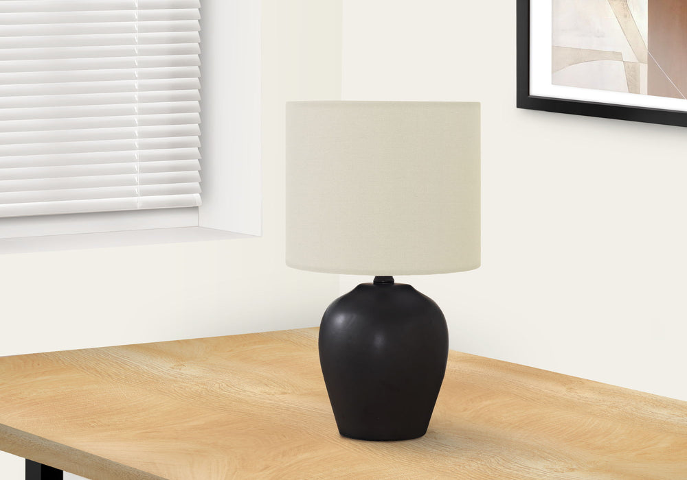 Lighting, Table Lamp, Transitional - Black / Cream