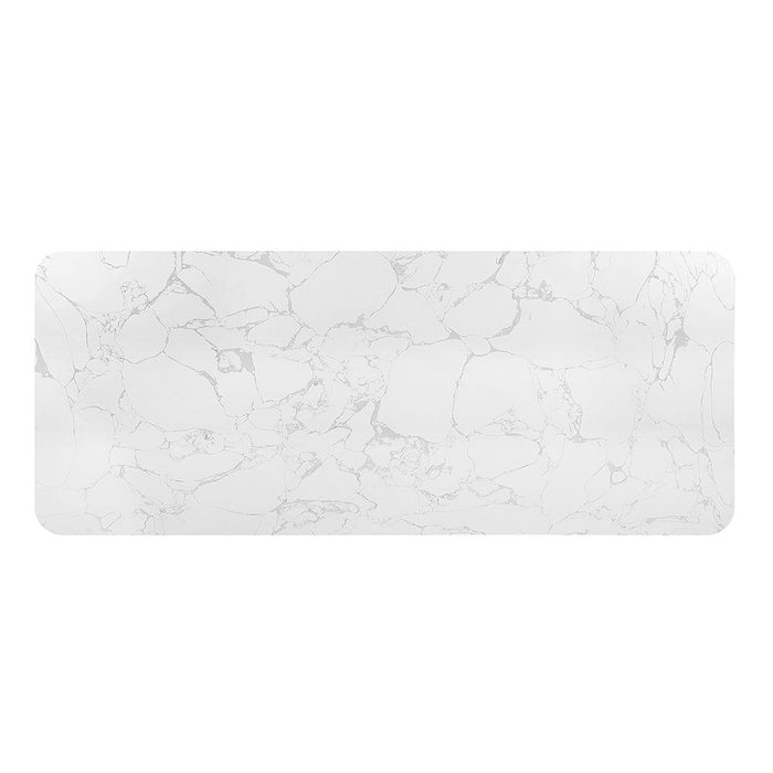 Clayten - Dining Table With Marble Top - White / Espresso ACME