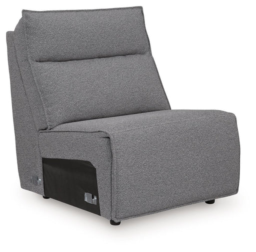 Modmax II - Armless Chair - Salt And Pepper Signature Design by Ashley®