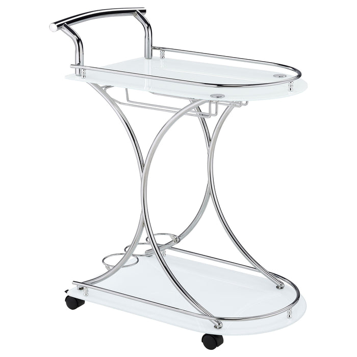 Allen - 2 Tier Bar Cart Furniture Max