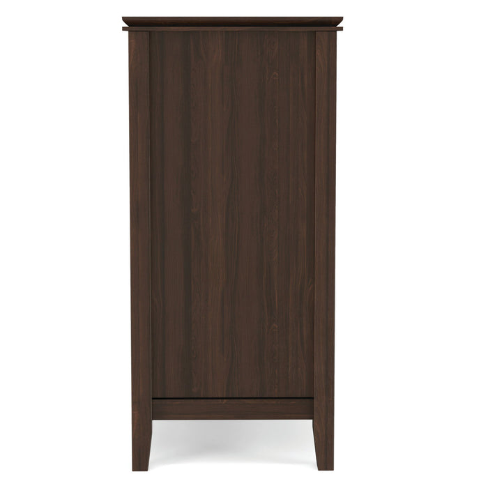 Artisan - Tall TV Media Stand - Natural Aged Brown Simpli-Home
