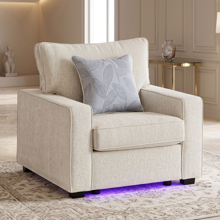 Rita - Accent Chair With LED Underlighting Matrix Furniture Group