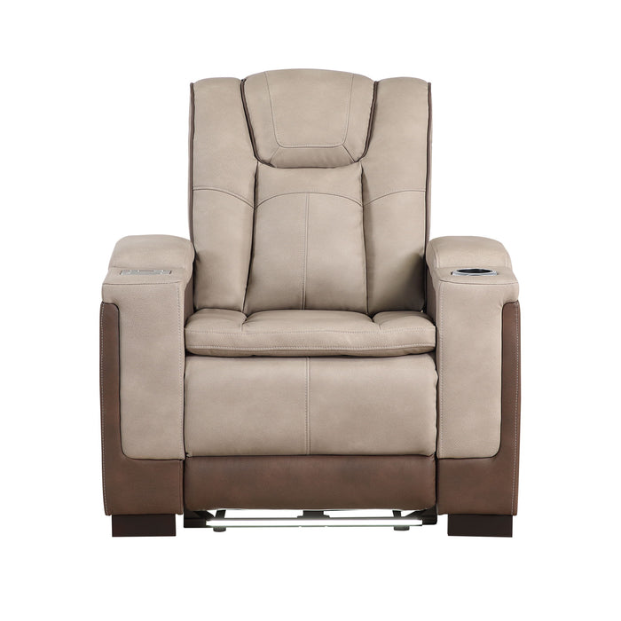 Bruno - Power Recliner Chair With LED Lighting Matrix Furniture Group
