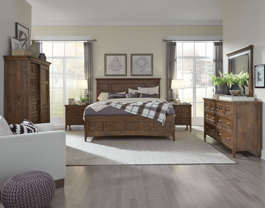 Bay Creek - Landscape Mirror - Toasted Nutmeg Magnussen Furniture