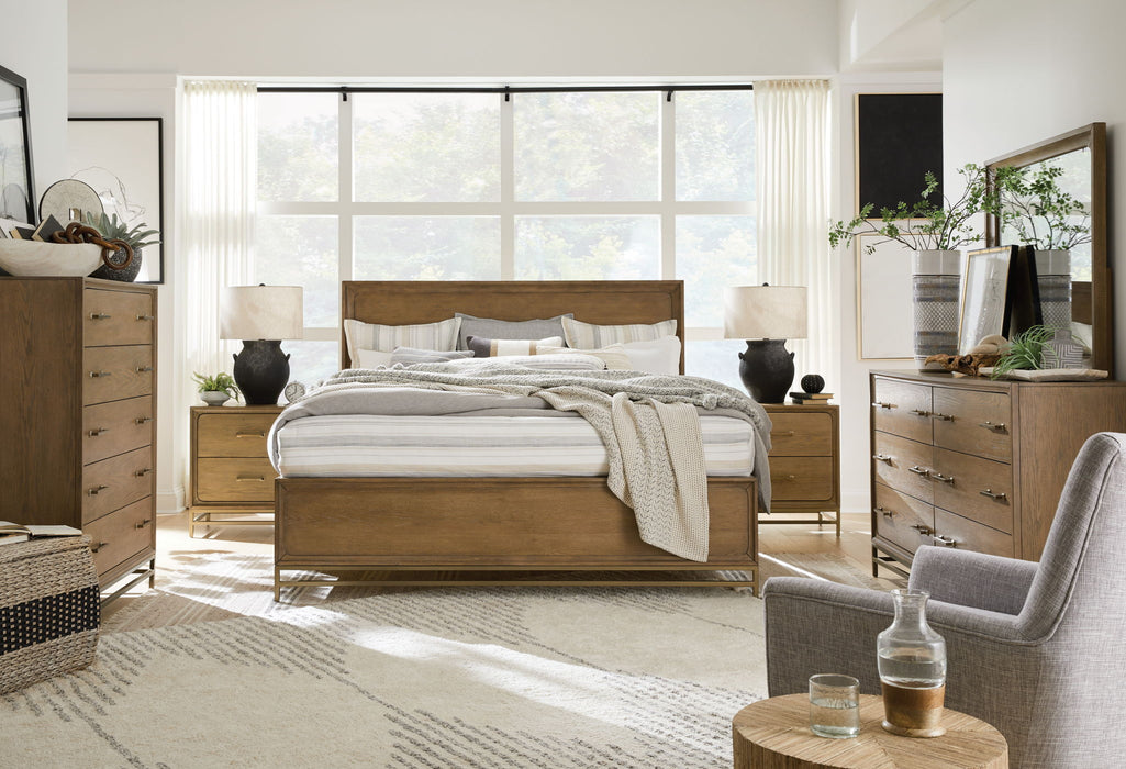Lindon - Landscape Mirror - Belgian Wheat Magnussen Furniture