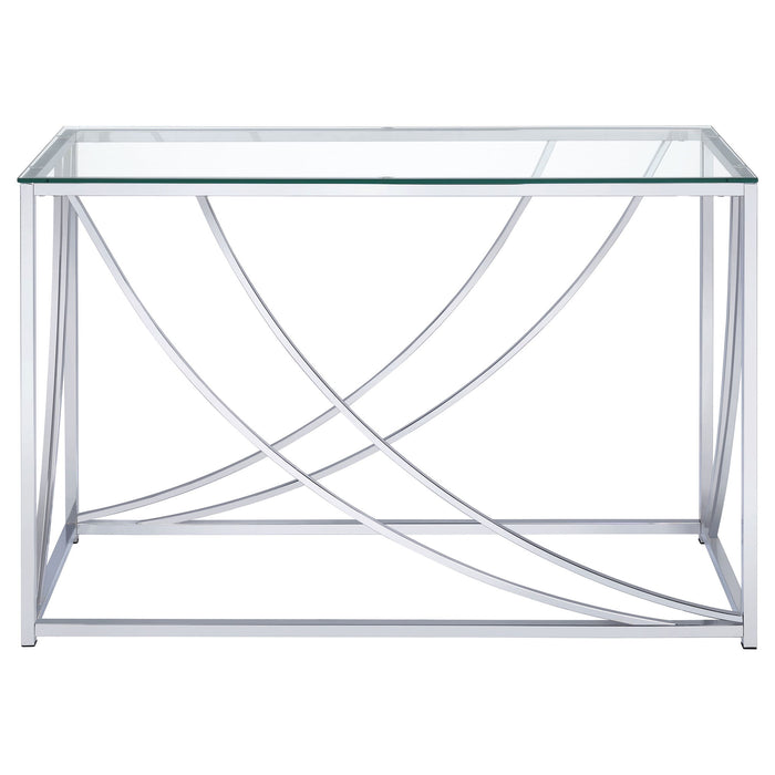 Kempton - Console Table - Chrome Furniture Max