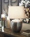Magalie - Metal Table Lamp  - Antique Silver Finish Signature Design by Ashley®