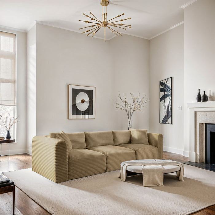 Shaggy - 3 Seat Modular Sofa Meridian Furniture