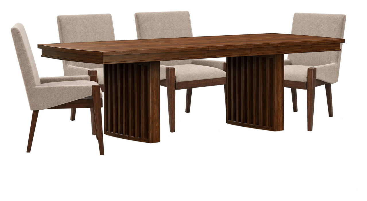 Reena - Extendable Trestle Dining Table Set Magnussen Furniture