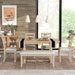 6 Piece Dining Table Set With Ergonomic Seating Hearth and Haven