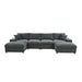 Sectional Sofa With 2 Ottomans And Toss Pillows Home Essentials