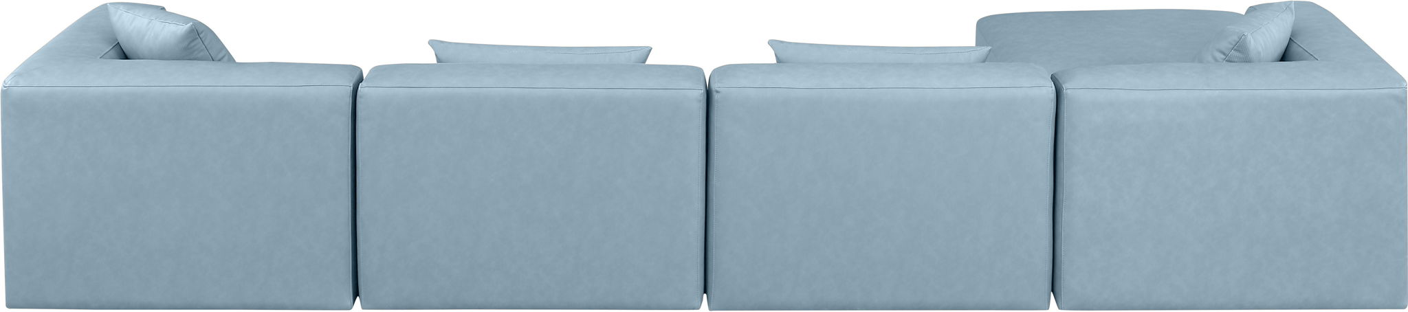Cube - 5 Piece Modular Sectional With Chaise Meridian Furniture