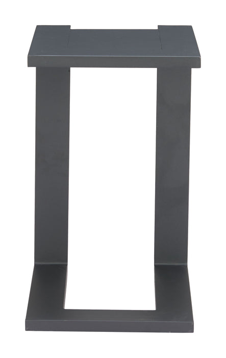 Tudi - Outdoor Side Table - Black Zuo Modern
