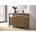 Graham - Sideboard With Open Shelf - Walnut Furniture Max