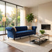 3 Seater Sofa With Rolled Arms, Vertical Channel Tufted Backrest Home Essentials