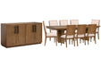 Marcel - Extendable Trestle Dining Table Set Magnussen Furniture