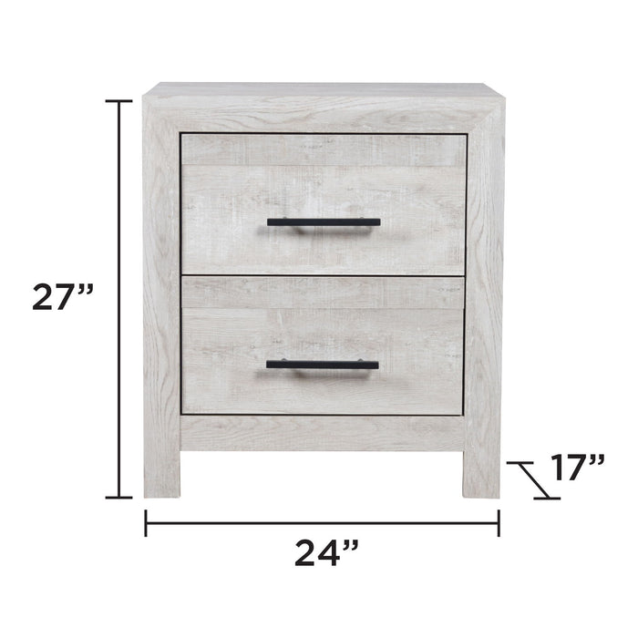 Denver - 2 Drawer Nightstand Matrix Furniture Group