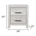 Denver - 2 Drawer Nightstand Matrix Furniture Group