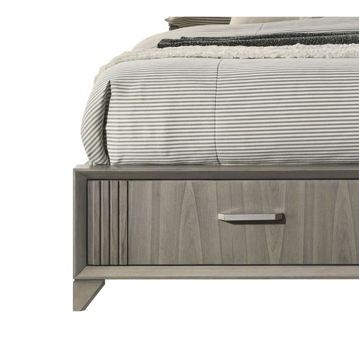 Hugo - Storage Bed With Upholstered Headboard Matrix Furniture Group