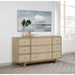 Kimpton - 9 Drawer Dresser Cabinet - Beige Furniture Max