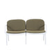 Luna - Outdoor Patio Loveseat Noble House