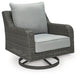 Elite Park - Swivel Lounge w/ Cushion - Gray Signature Design by Ashley®