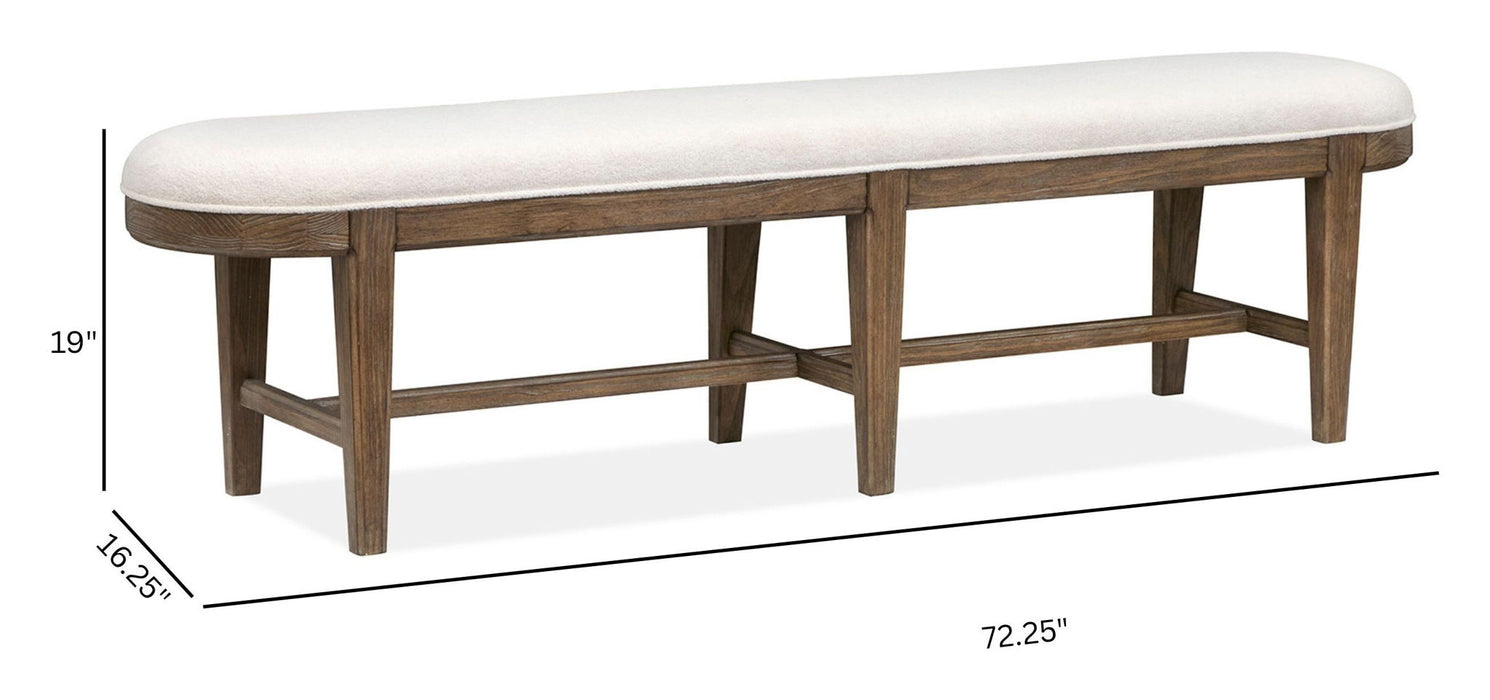 Westbourne - Bench - Dark Umber Magnussen Furniture