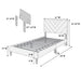 Bed Set With Adjustable Headboard Home Essentials