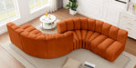Arc - Velvet 6 Piece Modular Sofa Meridian Furniture