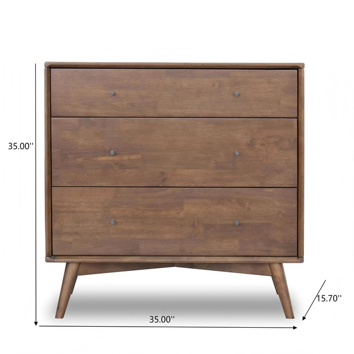 Caroline - Dresser 3 Drawer - Brown / Wood Ashcroft Furniture