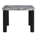 Square Frame Dining Table - Gray Global Furniture USA