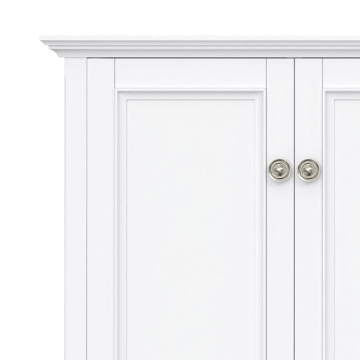 Amherst - 4 Door Storage Cabinet Simpli-Home