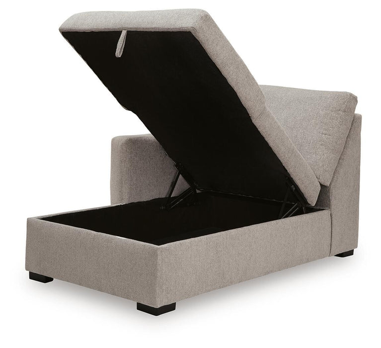 ModMax Luxe - LAF Corner Chaise With Storage - Flint Benchcraft®