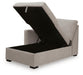ModMax Luxe - LAF Corner Chaise With Storage - Flint Benchcraft®