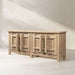 Rowan - 4 Door Sideboard Cabinet - Natural Jennifer Taylor Home